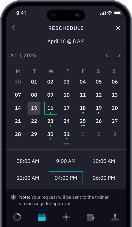Simple, flexible booking 