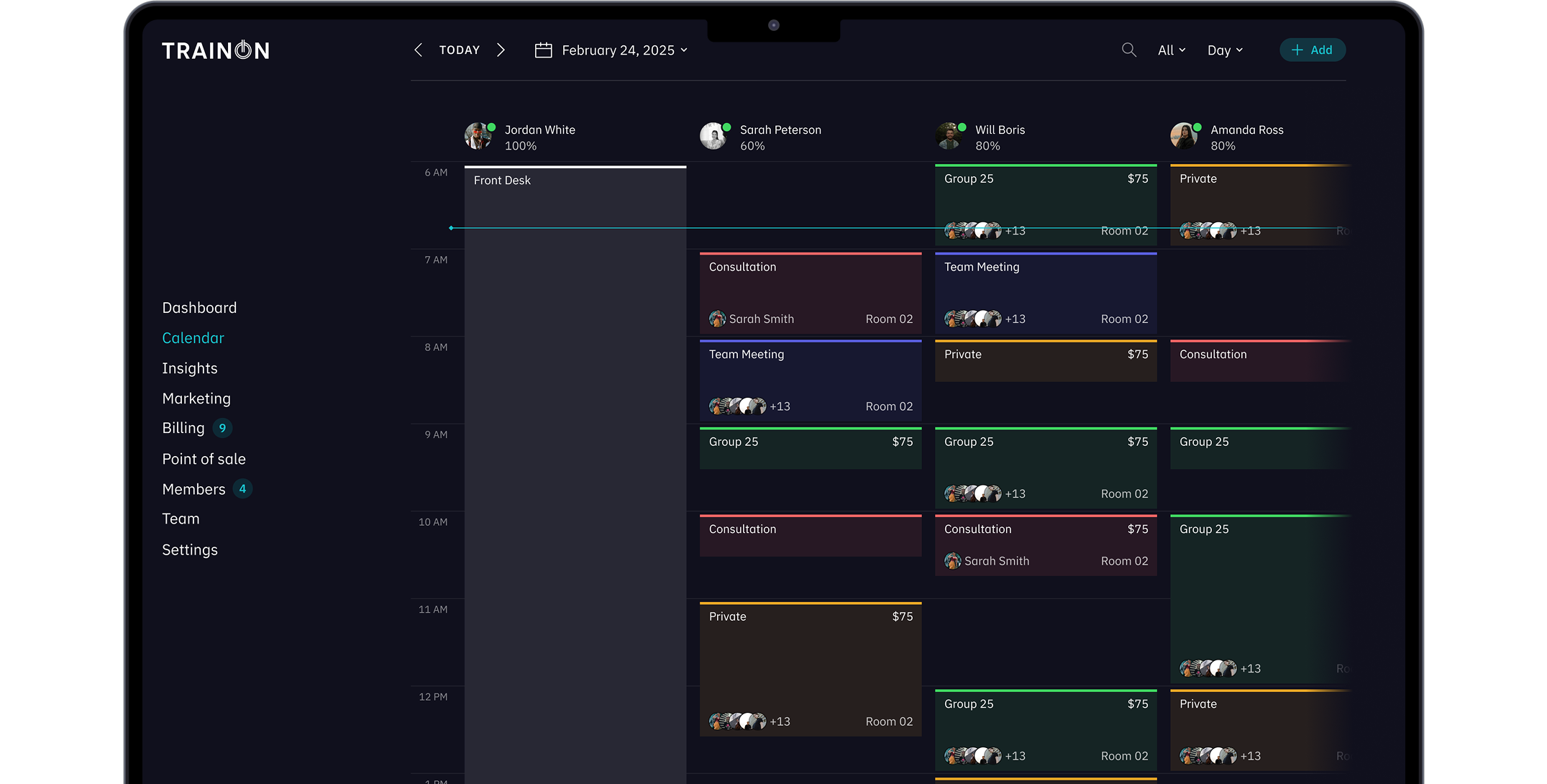 Keep your team organized 